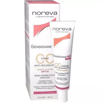 Noreva Сенсидиан AR CC Крем SPF30 светлый тон 40мл