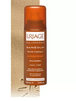 Uriage (Урьяж) Барьесан Термальный спрей автобронзант для чувствительной кожи 100 мл