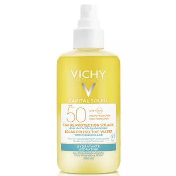 Vichy Капиталь Идеал Солей Солнцезащитный двухфазный спрей увлажняющий SPF50 200мл