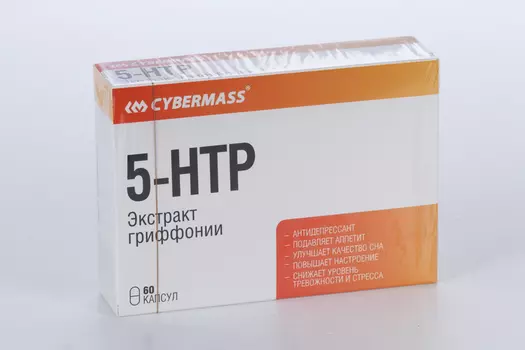 5-гидроокситриптофан (экстракт гриффонии), 60 шт, капсулы (4626016623345)