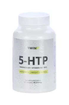 5-HTP Antistress Магний+Витамины B6+B12 1WIN, 60 шт, капсулы