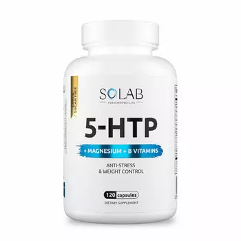 5-HTP+магний+витамины группы В Solab, 120 шт, капсулы