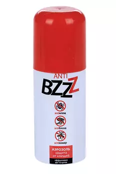 Аэрозоль АнтиБззз защита от клещей/комаров, 100 мл