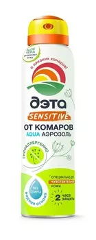 Аэрозоль Дэта Аква от комаров д/чувс, 150 мл