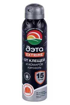 Аэрозоль Дэта Экстрим от клещей/комаров д/одежд, 150 мл