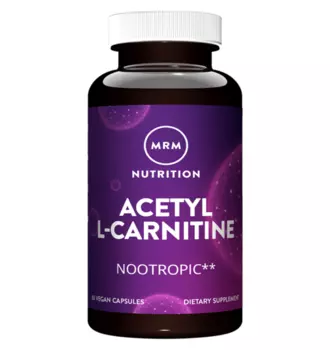 Ацетил L-Карнитин MRM, 870 мг, 60 шт, капсулы