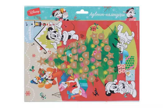 Адвент-календарь ND Play раскраска тачки с маркировкой Disney/Pixar дизайн 1