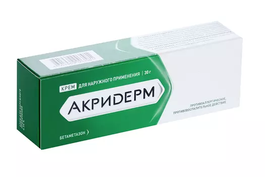Акридерм 0.05%, 30 г, крем