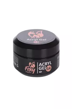 Акрил-гель FOXY EXPERT д/наращивания и укрепления ногтей 15 г, (банка)