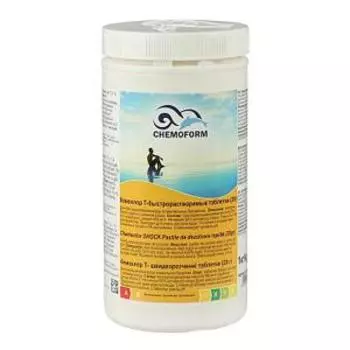 Активный кислород д/дезинфекции воды в бассейнах Аквабланк О2 в таблетках 200 г 1 кг