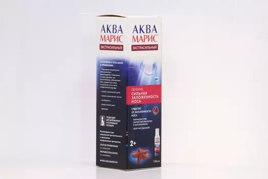 Аква Марис Экстрасильный д/промывания носа, 150 мл