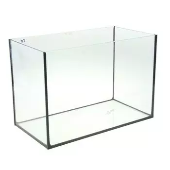 Аквариум прямоугольный без крышки 50 литров 51х27х35 см