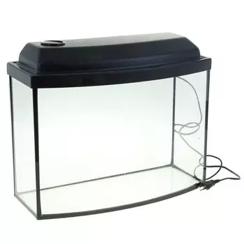 Аквариум телевизор с крышкой 30 литров 46 х 20 х 33/38.5 см чёрный