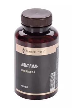 Альфаман AWOCHACTIVE, 90 шт, капсулы