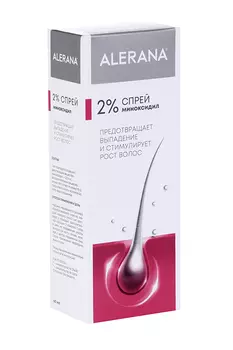 Алерана 2%, 60 мл, спрей для наружного применения