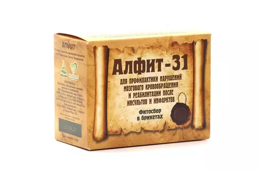 Алфит-31 Противоинсультный, 2 г, 60 шт