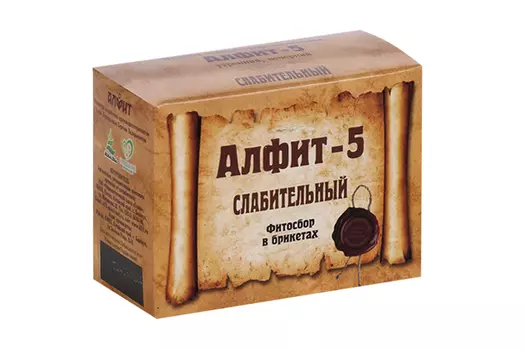 Алфит-5 Слабительный, 2 г, 60 шт