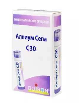 Аллиум Сепа, 4 г, гранулы гомеопатические C30