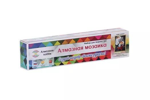 Алмазная мозаика Алмазное хобби Кофе на двоих