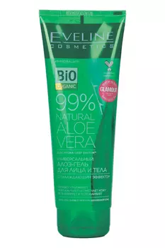 Алоэ-гель EVELINE д/лица и тела универсальный с охлаждающим эффектом, 250 мл