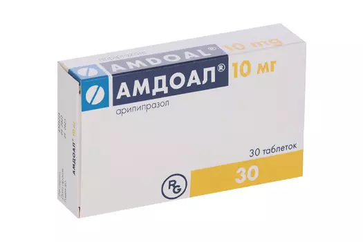 Амдоал 10 мг, 30 шт, таблетки