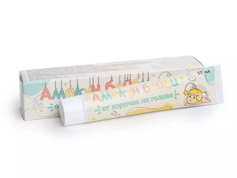 Амекун бейби крем от корочек на голове для младенцев 50 мл, Аклен