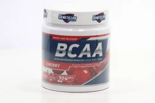 Аминокислота GENETICLAB BCAA 2-1-1 вишня, 250 г