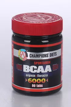 Аминокислоты Академия-Т SPORTAMIN ВСАА 6000 капс, 90 шт