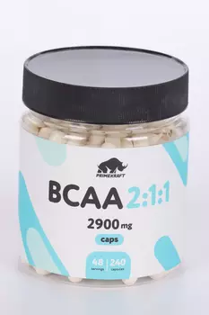Аминокислоты BCAA 2:1:1 Prime Kraft, 240 шт, капсулы