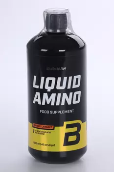 Аминокислоты BioTechUSA Amino Liquid жидкие апельсин, 1 000 мл