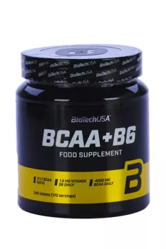 Аминокислоты BioTechUSA BCAA+B6, 340 шт, таблетки
