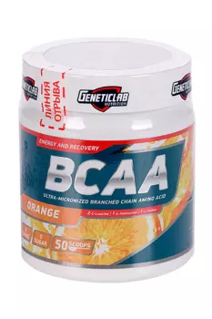 Аминокислоты GENETICLAB BCAA 2:1:1 Апельсин, 250 г