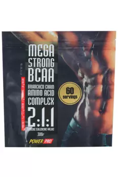 Аминокислоты Power pro BCAA 2:1:1 Мега стронг, 300 г
