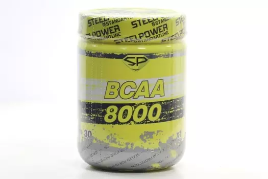 Аминокислоты STEELPOWER BCAA 8000, 300 г, Груша