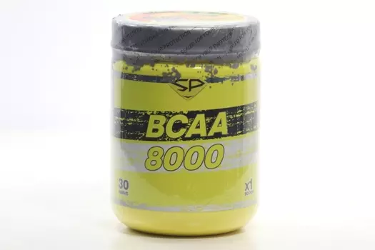 Аминокислоты STEELPOWER BCAA 8000, 300 г, Тропик микс