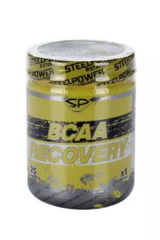Аминокислоты STEELPOWER BCAA RECOVERY, 250 г, Яблоко