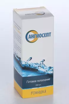 Ангиосепт Ромашка готовое полоскание, 200 мл