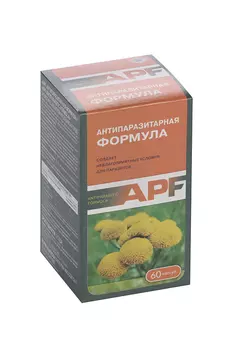 Антипаразитарная формула APF, 0,4 г, 60 шт, капсулы