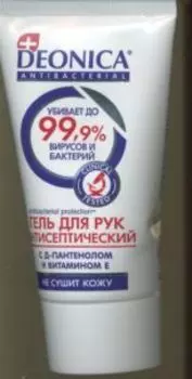 Антисептик Гель Деоника д/рук антисепт, 50 мл