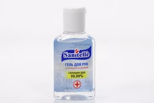 Антисептик Гель Санитель антисептический с витамином Е, 50 мл