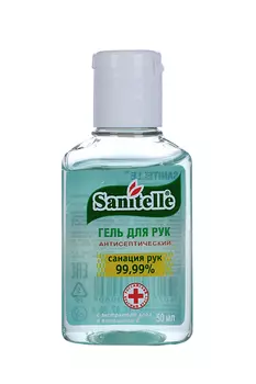 Антисептик Гель Санитель антисептический витамин Е/алоэ вера, 50 мл