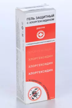 Антисептик Гель защитный с хлоргексидином, 50 мл