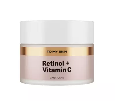 Антивозрастной крем TO MY SKIN для лица RETINOL AND VITAMIN C с ретинолом, 50 мл