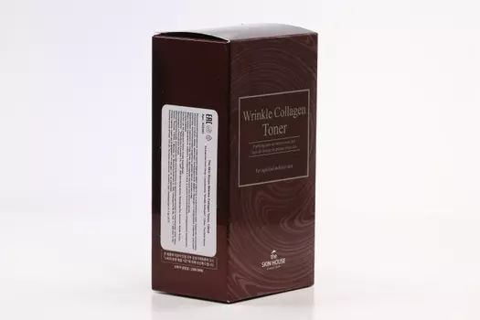 Антивозрастной тонер с колагеном Wrinkle Collagen The Skin House, 130 мл