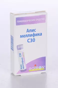 Апис Меллифика Гомеопатические монокомпонентные препараты животного происхождения, 4 г, гранулы гомеопатические C30