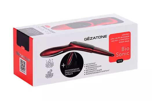 Аппарат Gezatone BioSonic 1010 с 6 функциями д/ультразвуковой чистки x1