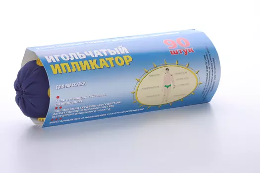 Аппликатор Кузнецова AZOVMED валик 90 колючек 38х10 см