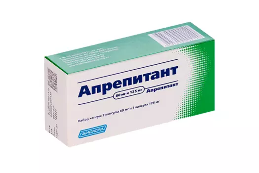 Апрепитант 80 мг и 125 мг, 3 шт, набор капсул