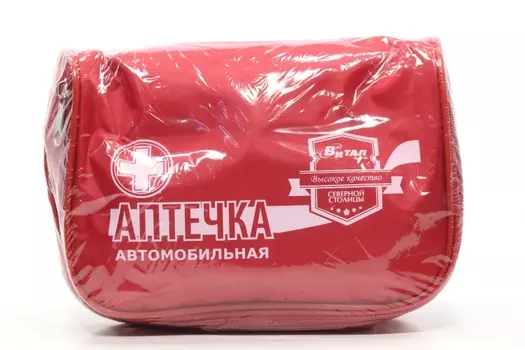Аптечка Витал первой помощи автомобильная Тандем, тип 14/2 текстиль/8908
