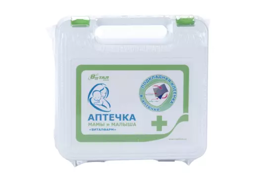 Аптечка Виталфарм мамы и малыша состав №1, тип 10/2/8687